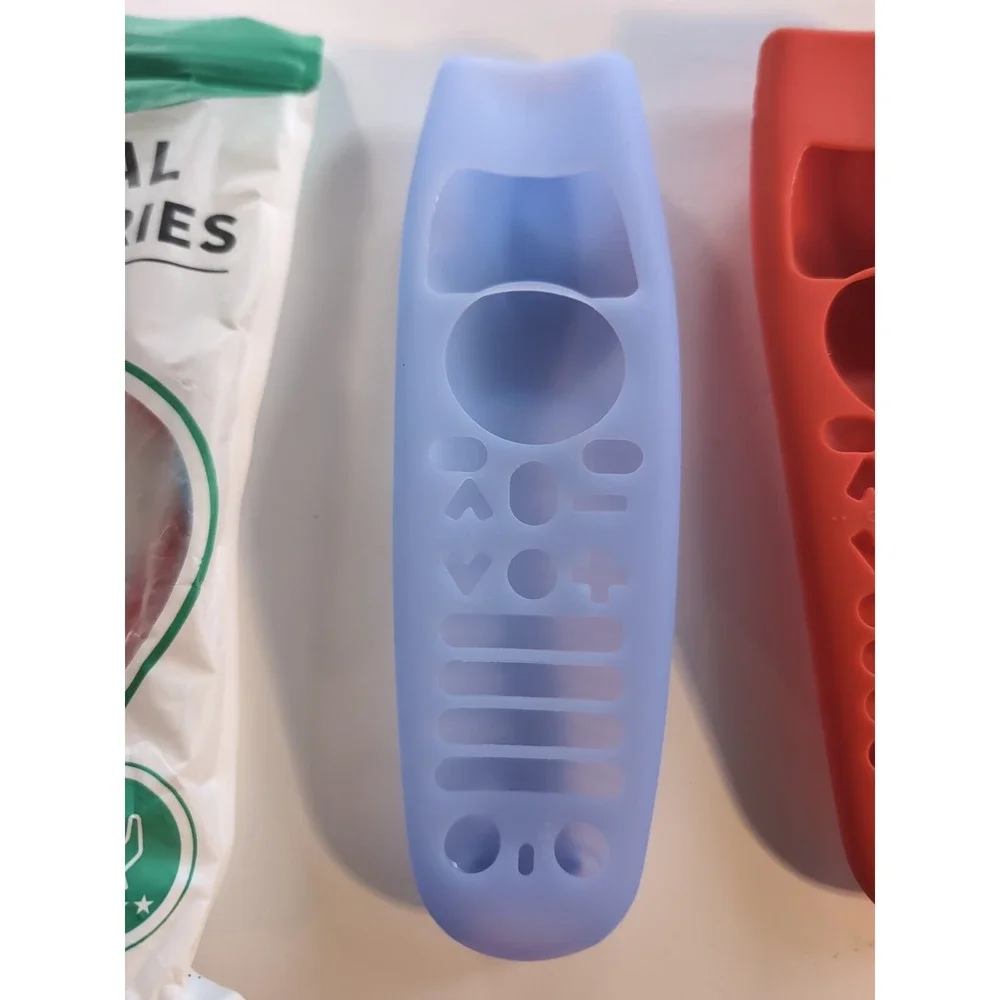 2 Pack Silicone‎ Lg Smart Remote Red And Blue